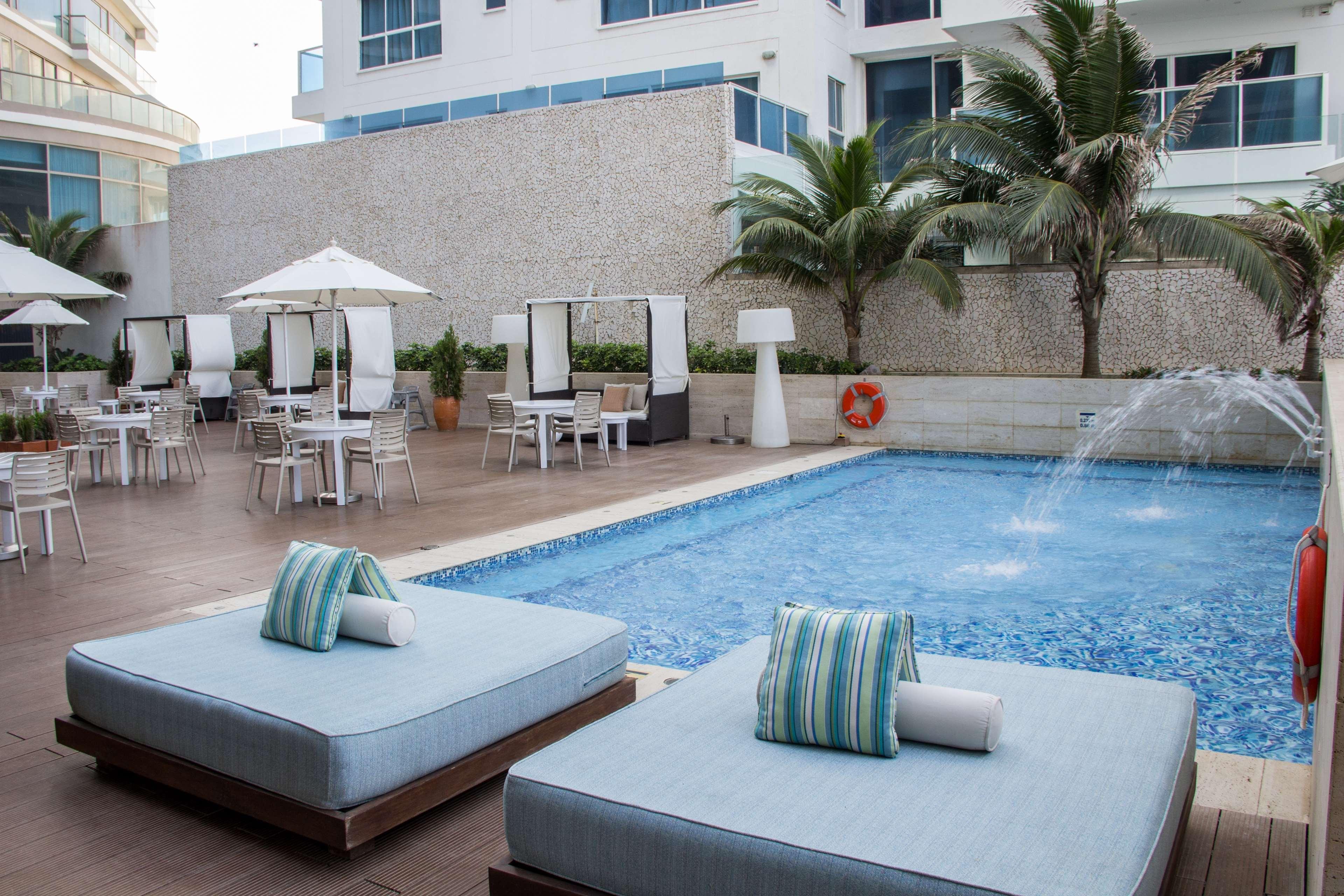 Radisson Cartagena Ocean Pavillion Hotel Exterior photo The pool at the hotel
